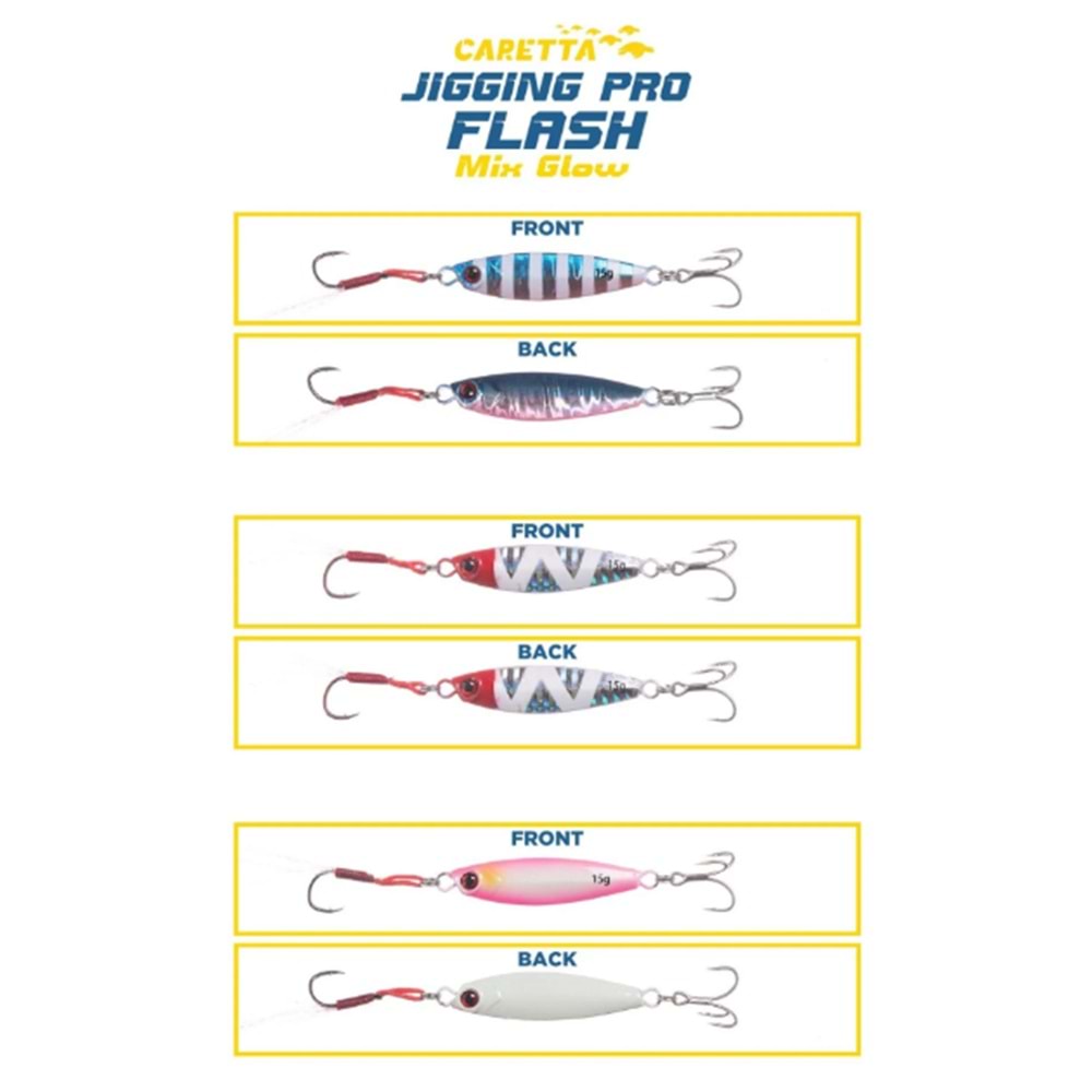 Caretta Jigging Pro Flash 7Gr Jig Yem
