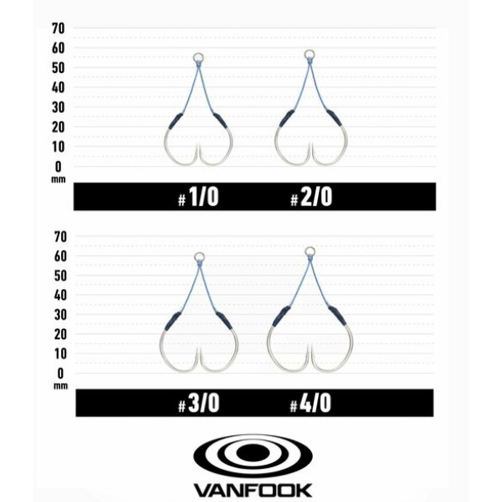 Vanfook FT-2.5 Spinbull Flex Asis 2.5 cm 2p