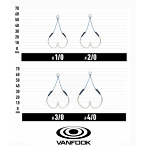 Vanfook FT-2.5 Spinbull Flex Asis 2.5 cm 2p
