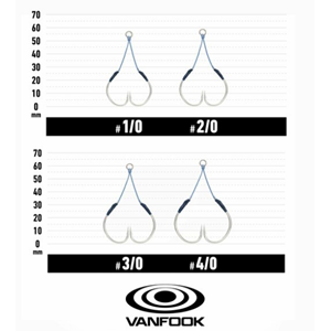 Vanfook FT-3.5 Spinbull Flex Asis 3.5cm 2p - 1/0