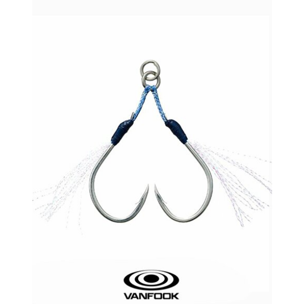 Vanfook JGS-44 Jigen Glitter Short Asis 2p