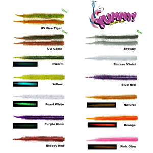 Fujin Yummy Sandworm 7cm LRF Silikonu